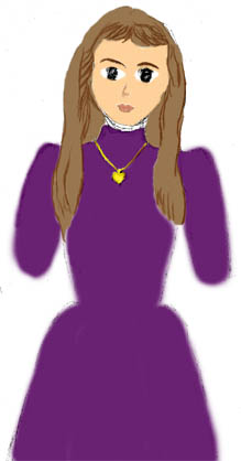 anime/manga-style sketch of my daughter (pencil sketch)