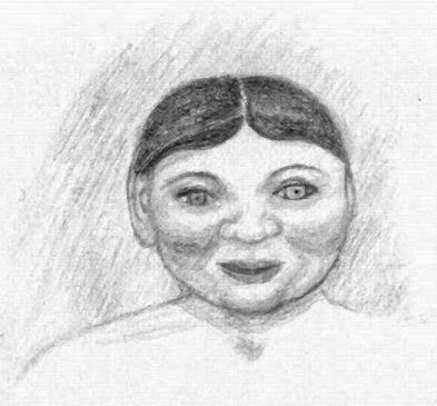 A Pleasant Surprise - pencil sketch