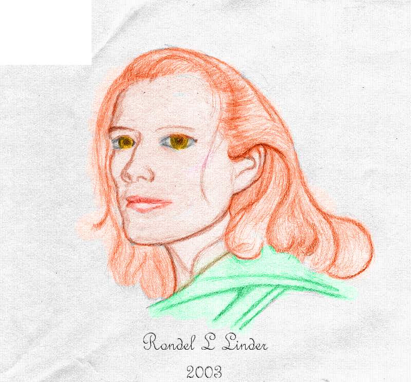 Brett (coloured pencil sketch I)